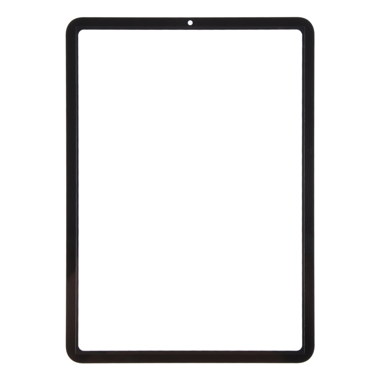 For iPad Air 5 Front Screen Outer Glass Lens with OCA Optically Clear Adhesive(Black) by buy2fix