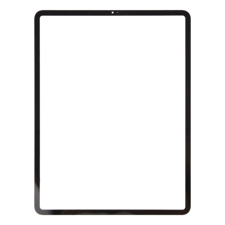 For iPad Pro 12.9 2018 2020 Front Screen Outer Glass Lens with OCA Optically Clear Adhesive(Black) by buy2fix
