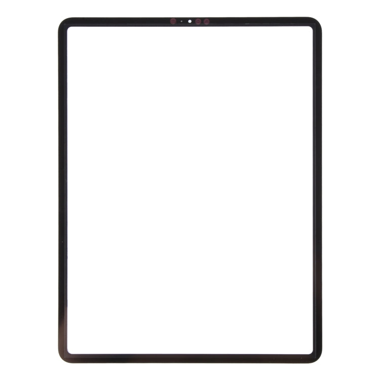 For iPad Pro 12.9 2018 2020 Front Screen Outer Glass Lens with OCA Optically Clear Adhesive(Black) by buy2fix