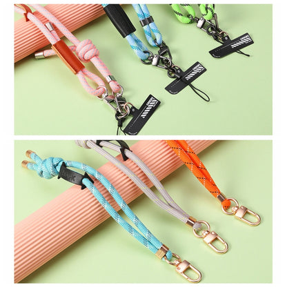 ROCK Multifunctional Luminous Phone Crossbody Lanyard Wrist Lanyard(Fluorescent Blue) - Lanyards & Wrist Straps by ROCK | Online Shopping UK | buy2fix
