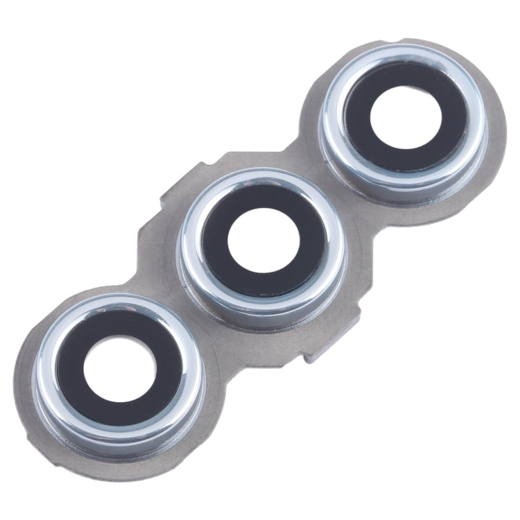 For Samsung Galaxy M55 SM-M556 10pcs Original Rear Camera Lens Cover(Silver) - Camera Series by buy2fix | Online Shopping UK | buy2fix