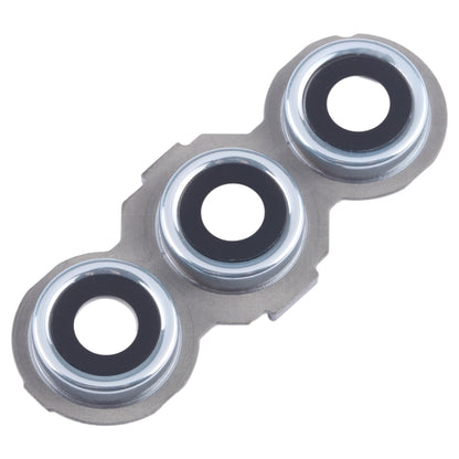 For Samsung Galaxy M55 SM-M556 10pcs Original Rear Camera Lens Cover(Silver) - Camera Series by buy2fix | Online Shopping UK | buy2fix