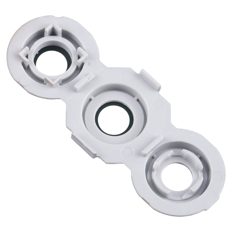 For Samsung Galaxy M55 SM-M556 10pcs Original Rear Camera Lens Cover(Silver) - Camera Series by buy2fix | Online Shopping UK | buy2fix