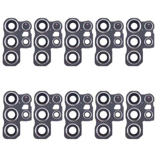 For Samsung Galaxy S24 Ultra SM-S928B 10pcs Original Rear Camera Lens Cover(Silver) - Camera Series by buy2fix | Online Shopping UK | buy2fix