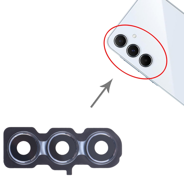 For Samsung Galaxy A55 SM-A556B 10pcs Original Rear Camera Lens Cover(Blue) - Camera Series by buy2fix | Online Shopping UK | buy2fix