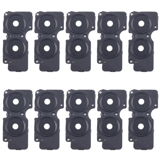 For Samsung Galaxy A05 SM-A055F 10pcs Original Rear Camera Lens Cover(Black) - Camera Series by buy2fix | Online Shopping UK | buy2fix