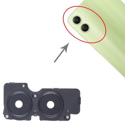 For Samsung Galaxy A05 SM-A055F 10pcs Original Rear Camera Lens Cover(Black) - Camera Series by buy2fix | Online Shopping UK | buy2fix