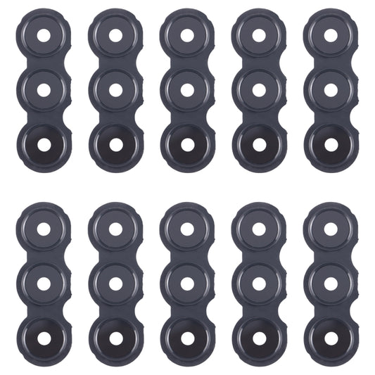 For Samsung Galaxy A05s SM-A057F 10pcs Original Rear Camera Lens Cover(Black) - Camera Series by buy2fix | Online Shopping UK | buy2fix