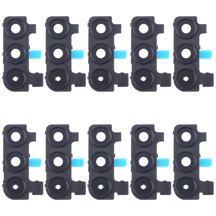 For Samsung Galaxy A15 5G SM-A156B 10pcs Original Rear Camera Lens Cover(Black) - Camera Series by buy2fix | Online Shopping UK | buy2fix
