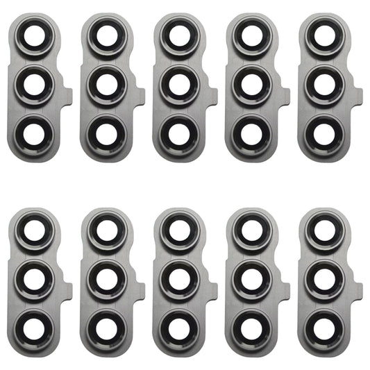 For Samsung Galaxy S23 FE SM-S711B 10pcs Original Rear Camera Lens Cover(Black) -  by buy2fix | Online Shopping UK | buy2fix