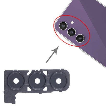 For Samsung Galaxy A25 SM-A256B 10pcs Original Rear Camera Lens Cover(Black) - Camera Series by buy2fix | Online Shopping UK | buy2fix