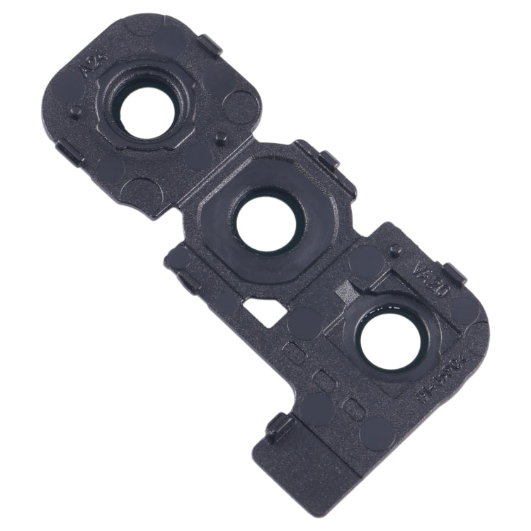 For Samsung Galaxy A24 4G SM-A245F 10pcs Original Rear Camera Lens Cover(Black) - Camera Series by buy2fix | Online Shopping UK | buy2fix