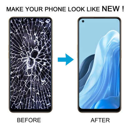 For OPPO Reno7 4G OLED LCD Screen Digitizer Full Assembly with Frame by buy2fix