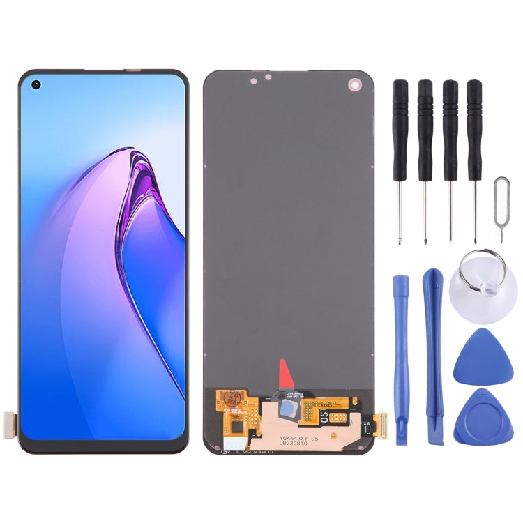 For OPPO A78 4G CPH2565 OLED LCD Screen with Digitizer Full Assembly by buy2fix