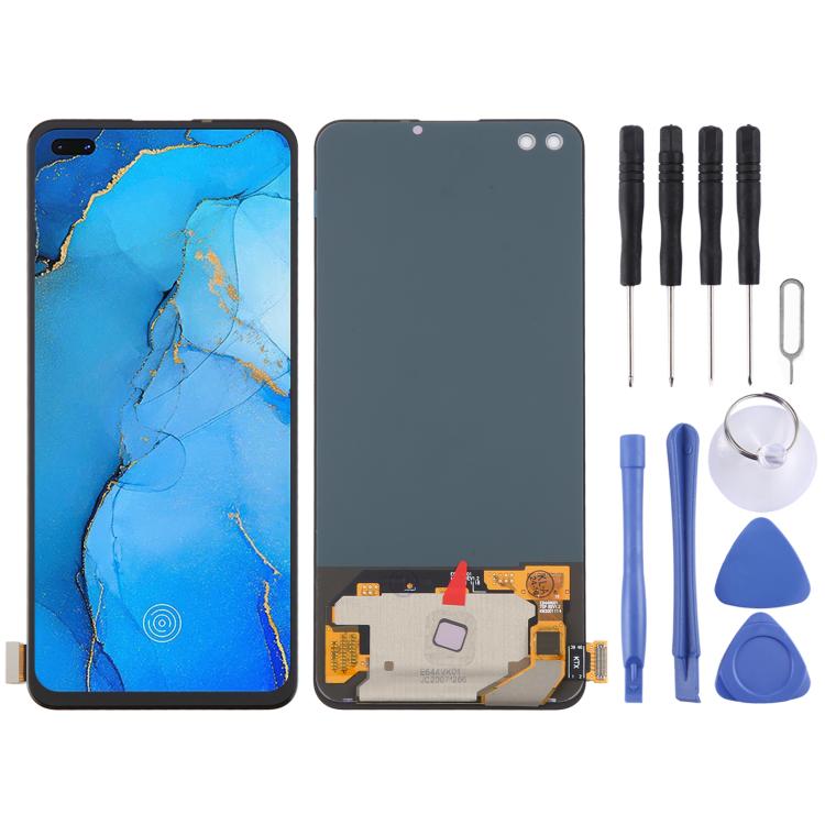 For OPPO Reno3 Pro CPH2035 CPH2037 CPH2036 OLED LCD Screen with Digitizer Full Assembly - LCD Screen by buy2fix | Online Shopping UK | buy2fix