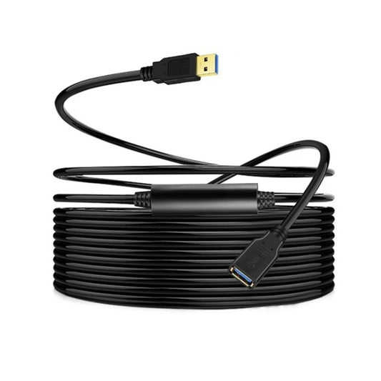 USB 3.0 Female To USB 3.0 Male PVC Cable, Length:1m(Black) by buy2fix