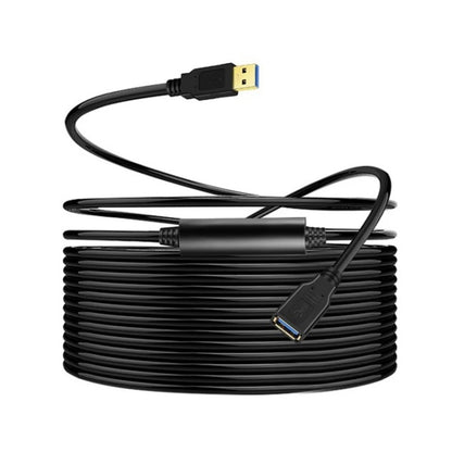 USB 3.0 Female To USB 3.0 Male PVC Cable, Length:2m(Black) by buy2fix