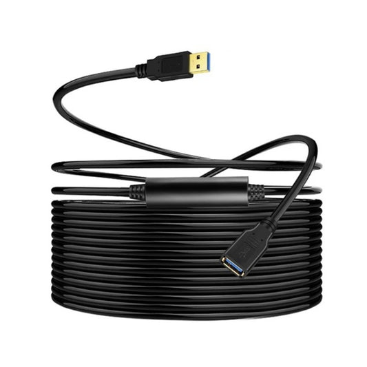 USB 3.0 Female To USB 3.0 Male PVC Cable, Length:2m(Black) by buy2fix