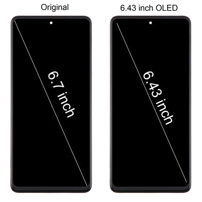 For Samsung Galaxy M53 SM-M536B 6.43inch OLED LCD Screen Digitizer Full Assembly with Frame - LCD Screen by buy2fix | Online Shopping UK | buy2fix