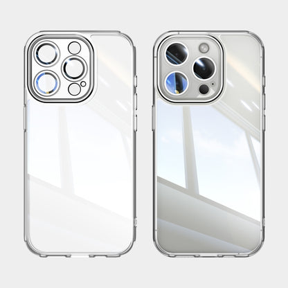 For iPhone 15 Pro Acrylic Hybrid TPU Armor Shockproof Phone Case(Transparent) - iPhone 15 Pro Cases by buy2fix | Online Shopping UK | buy2fix