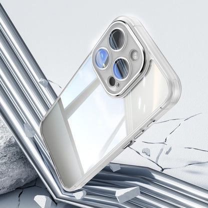 For iPhone 15 Pro Acrylic Hybrid TPU Armor Shockproof Phone Case(Transparent) - iPhone 15 Pro Cases by buy2fix | Online Shopping UK | buy2fix