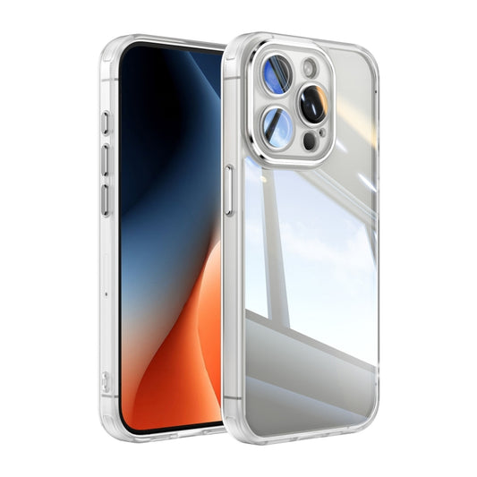 For iPhone 13 Pro Acrylic Hybrid TPU Armor Shockproof Phone Case(Transparent) by buy2fix