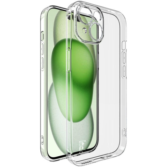 For iPhone 15 IMAK UX-5 Series Transparent TPU Phone Case(Transparent) - iPhone 15 Cases by imak | Online Shopping UK | buy2fix