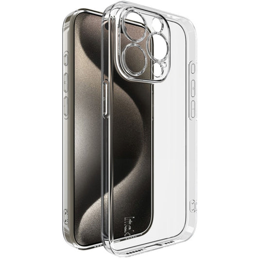 For iPhone 15 Pro IMAK UX-5 Series Transparent TPU Phone Case(Transparent) - iPhone 15 Pro Cases by imak | Online Shopping UK | buy2fix
