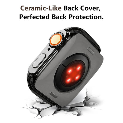 For Apple Watch Series 6 / 5 / 4 / SE 44mm Change to Ultra 49mm Titanium Alloy Watch Case(Grey) by buy2fix