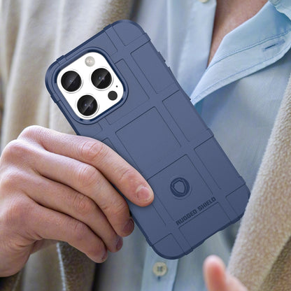 For iPhone 16 Pro Full Coverage Shockproof TPU Phone Case(Blue) by buy2fix