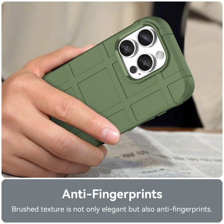 For iPhone 16 Pro Full Coverage Shockproof TPU Phone Case(Green) by buy2fix