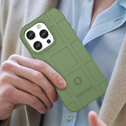 For iPhone 16 Pro Full Coverage Shockproof TPU Phone Case(Green) by buy2fix