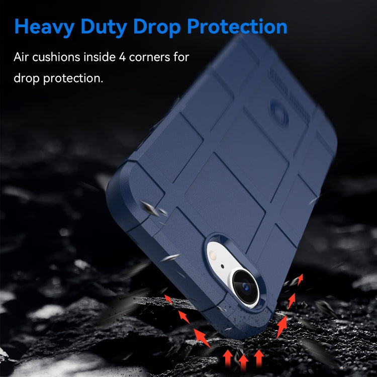 For iPhone 16e Full Coverage Shockproof TPU Phone Case(Blue) by buy2fix