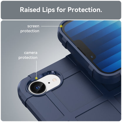 For iPhone 16e Full Coverage Shockproof TPU Phone Case(Blue) by buy2fix