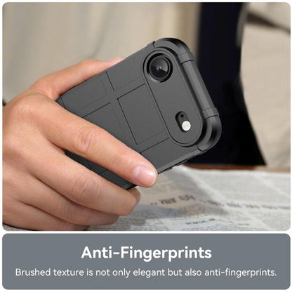 For iPhone Air Full Coverage Shockproof TPU Phone Case(Black) - iPhone Air Cases by buy2fix | Online Shopping UK | buy2fix