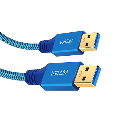 Printer / Hard Disk USB 3.0 Male to Male Connector Cable, Length:2m(Blue) by buy2fix