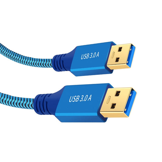 Printer / Hard Disk USB 3.0 Male to Male Connector Cable, Length:2m(Blue) by buy2fix