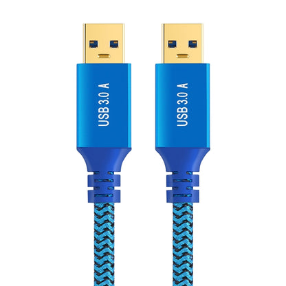 Printer / Hard Disk USB 3.0 Male to Male Connector Cable, Length:3m(Blue) by buy2fix