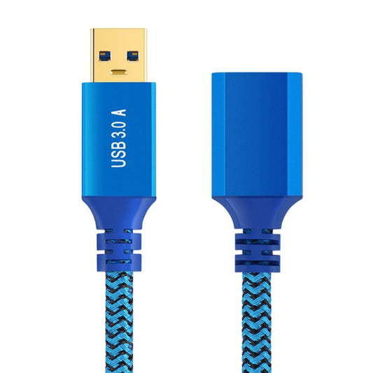 Printer / Hard Disk USB 3.0 Male to Female Extension Cable, Length:2m(Blue) by buy2fix