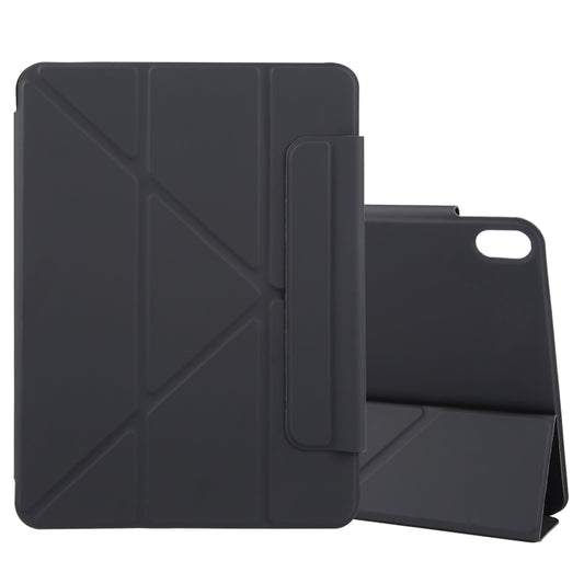 For iPad Air 13 2025 / 2024 Y-Shape Double-sided Clip Magnetic Smart Tablet Case(Black) - iPad Air 13 2025 / 2024 Cases by buy2fix | Online Shopping UK | buy2fix