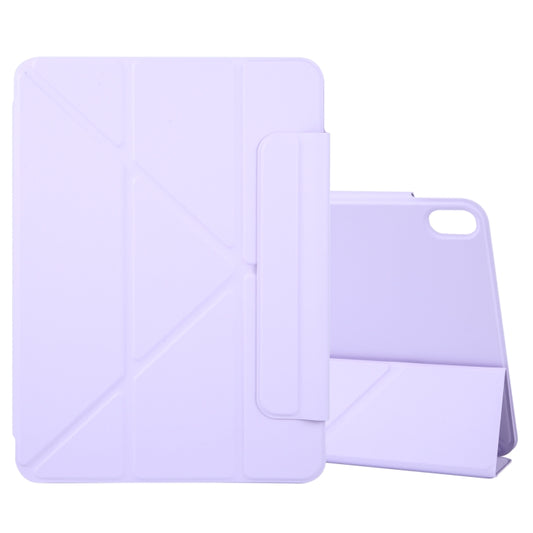 For iPad Air 13 2025 / 2024 Y-Shape Double-sided Clip Magnetic Smart Tablet Case(Purple) - iPad Air 13 2025 / 2024 Cases by buy2fix | Online Shopping UK | buy2fix