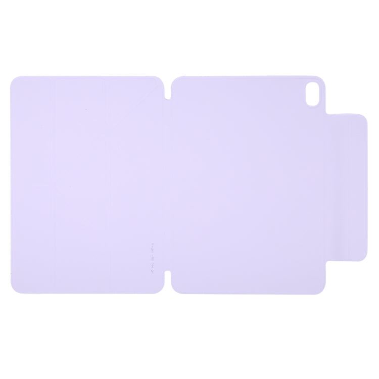 For iPad Air 13 2025 / 2024 Y-Shape Double-sided Clip Magnetic Smart Tablet Case(Purple) - iPad Air 13 2025 / 2024 Cases by buy2fix | Online Shopping UK | buy2fix