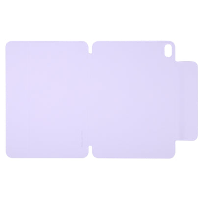 For iPad Air 13 2025 / 2024 Y-Shape Double-sided Clip Magnetic Smart Tablet Case(Purple) - iPad Air 13 2025 / 2024 Cases by buy2fix | Online Shopping UK | buy2fix