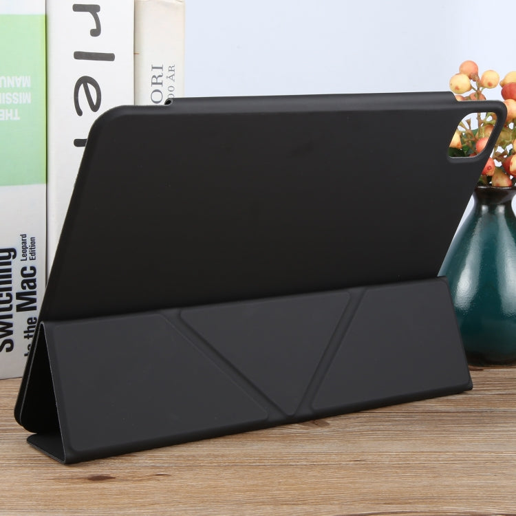 For iPad Air 2022 / 2020 10.9 Y-Shape Double-sided Clip Magnetic Smart Tablet Case(Black) - iPad Air (2022) / (2020) 10.9 Cases by buy2fix | Online Shopping UK | buy2fix