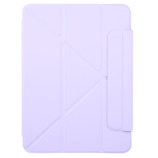 For iPad Pro 11 2022 / 2021 / 2020 Y-Shape Double-sided Clip Magnetic Smart Tablet Case(Purple) - iPad Pro 11 (2022/2021) Cases by buy2fix | Online Shopping UK | buy2fix