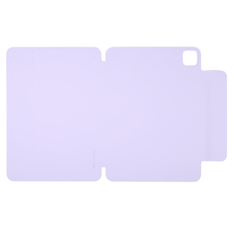For iPad Pro 12.9 2022 / 2021 / 2020 Y-Shape Double-sided Clip Magnetic Smart Tablet Case(Purple) - iPad Pro 12.9 (2022/2021) Cases by buy2fix | Online Shopping UK | buy2fix