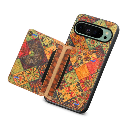 For Google Pixel 9 Card Slot Holder Phone Case(Autumn Yellow) by buy2fix