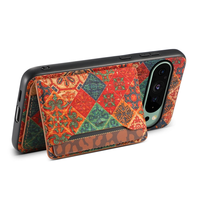 For Google Pixel 9 Card Slot Holder Phone Case(Winter Blue) by buy2fix