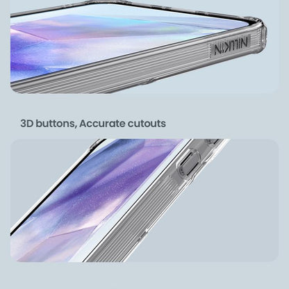 For Samsung Galaxy A56 5G NILLKIN Ultra Clear Magnetic PC + TPU Phone Case(Transparent) - Galaxy Phone Cases by NILLKIN | Online Shopping UK | buy2fix