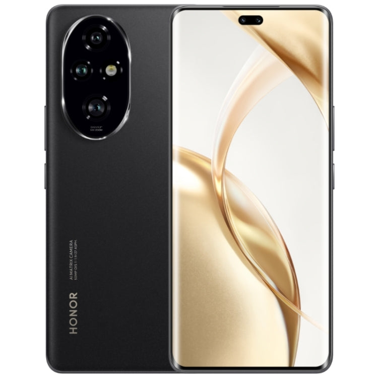 Honor 200 Pro, 12GB+256GB, Screen Fingerprint Identification, 6.78 inch MagicOS 8.0 Snapdragon 8s Gen 3 Octa Core, Network: 5G, NFC, OTG(Black) - Honor by HONOR | Online Shopping UK | buy2fix
